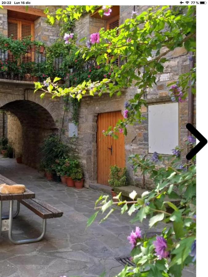 Vistas A La Montana En Un Pueblo Con Encanto. El Pueyo de Araguás Exterior foto