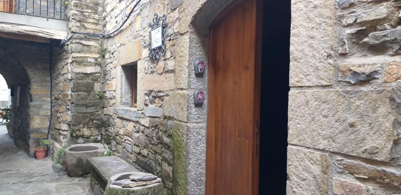 Vistas A La Montana En Un Pueblo Con Encanto. El Pueyo de Araguás Exterior foto